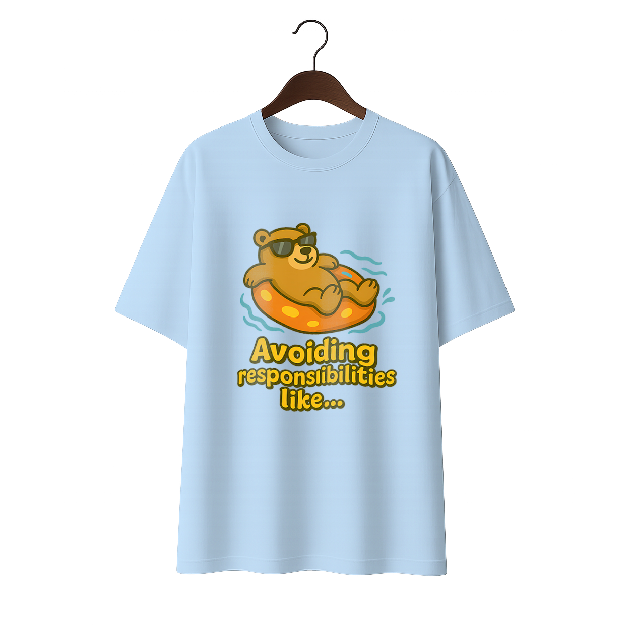 Avoiding responsibilities  Unisex Premium Oversized Tee