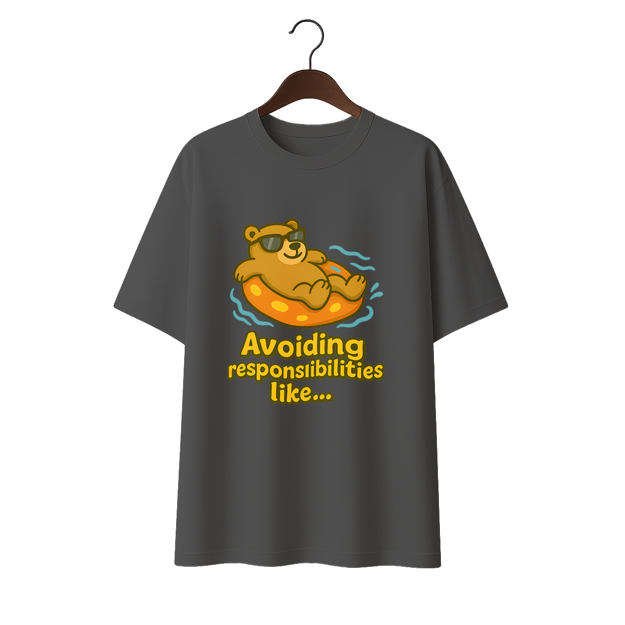 Avoiding responsibilities  Unisex Premium Oversized Tee