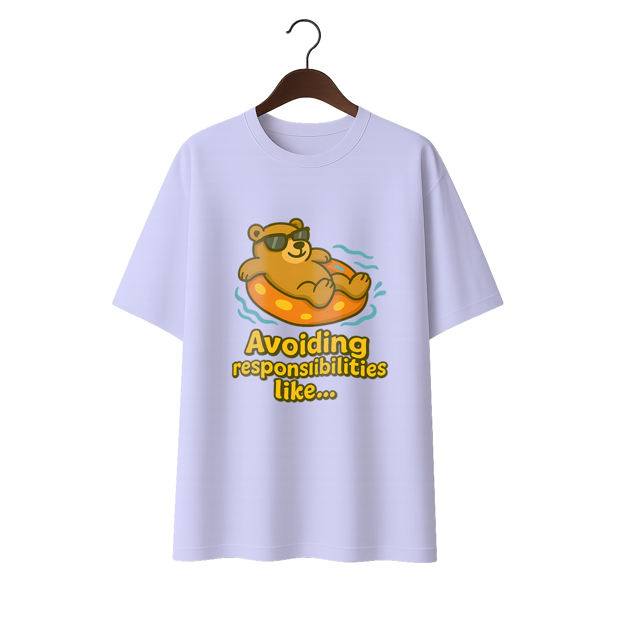 Avoiding responsibilities  Unisex Premium Oversized Tee