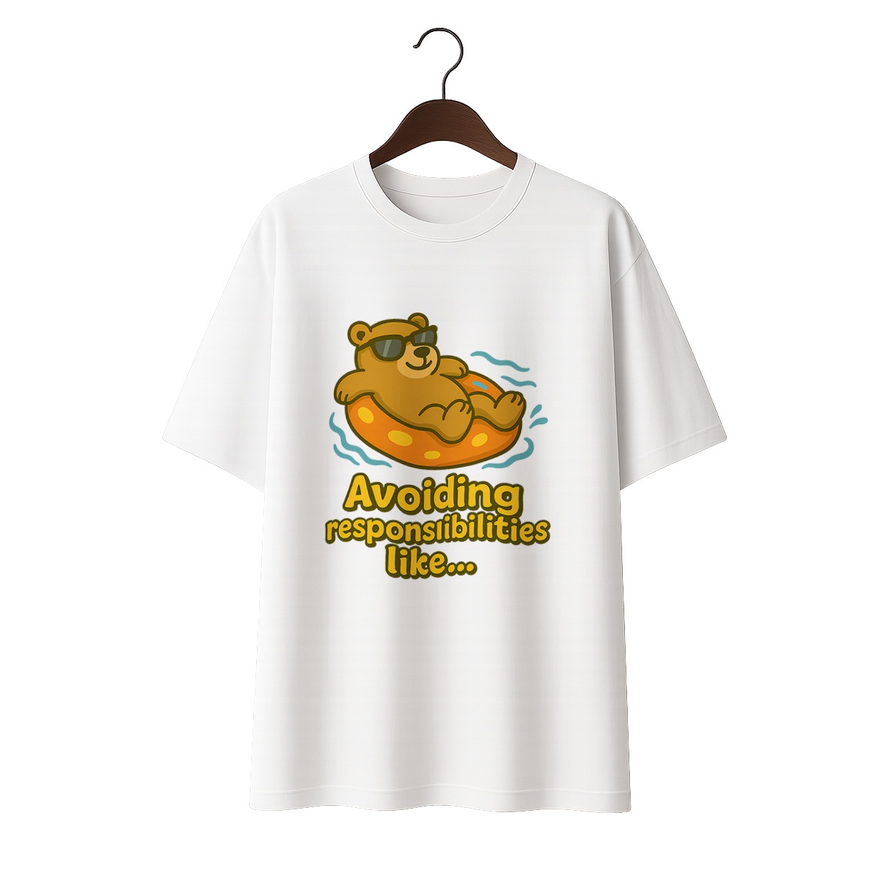 Avoiding responsibilities  Unisex Premium Oversized Tee