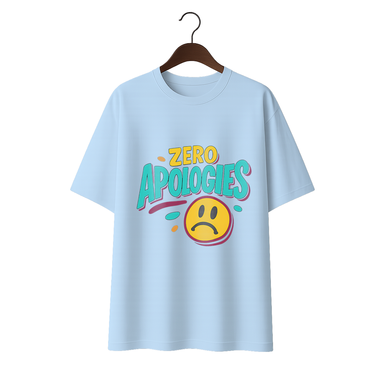 Zero Apologies Unisex Premium Oversized Tee
