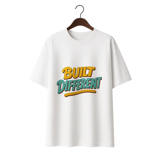 Built Different Unisex Premium Oversized Tee
