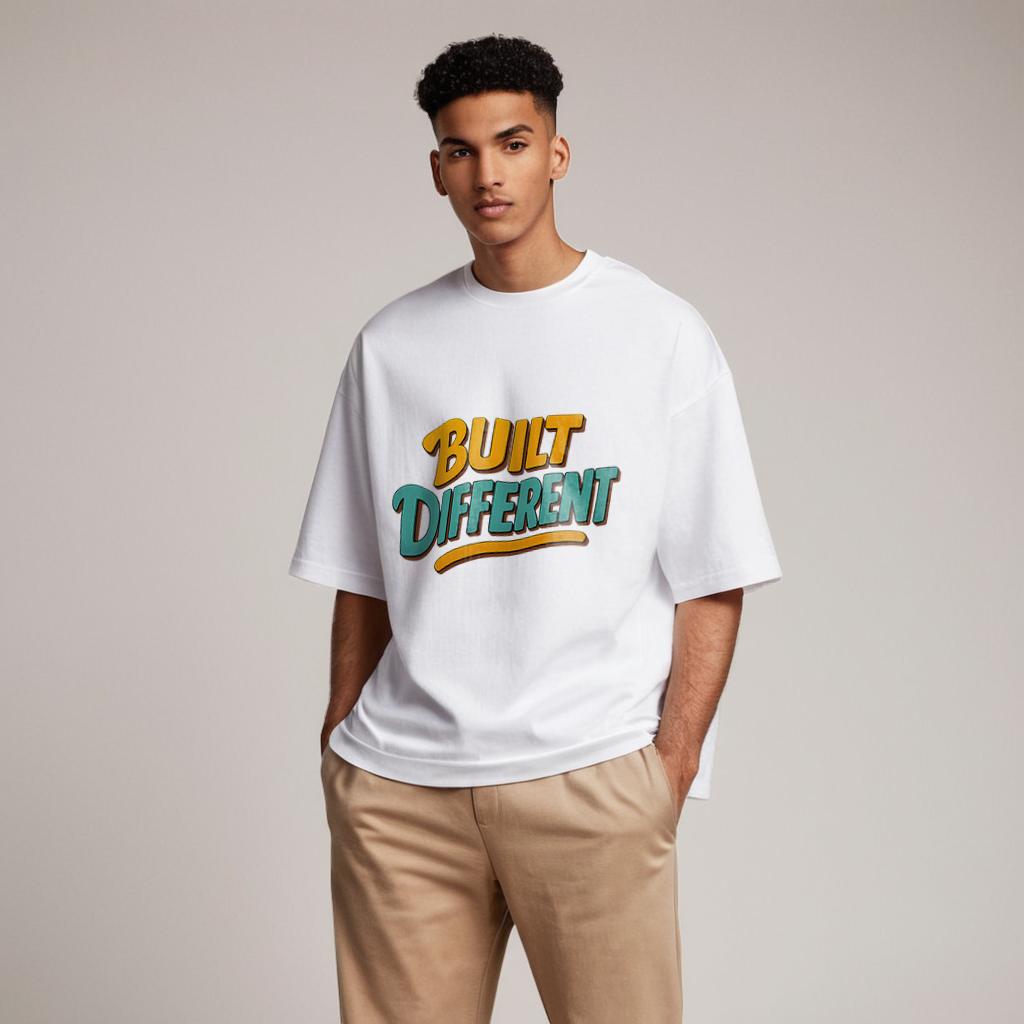 Built Different Unisex Premium Oversized Tee
