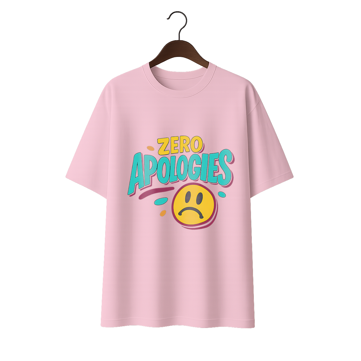 Zero Apologies Unisex Premium Oversized Tee