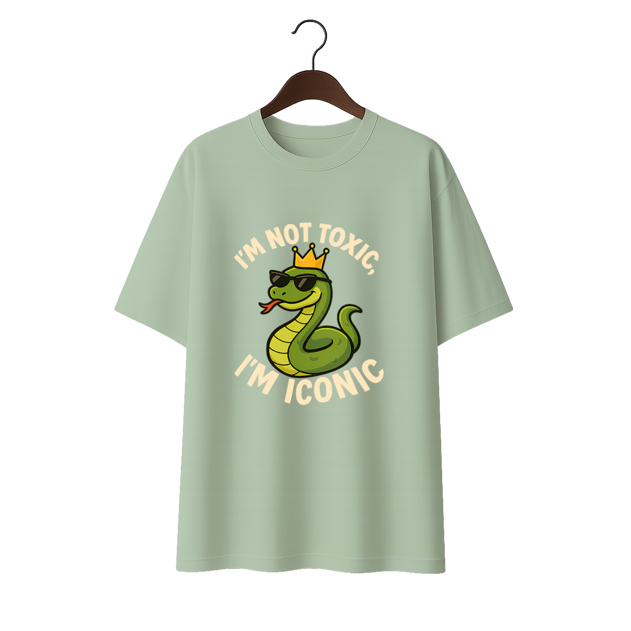 Im Iconic Unisex Premium Oversized Tee