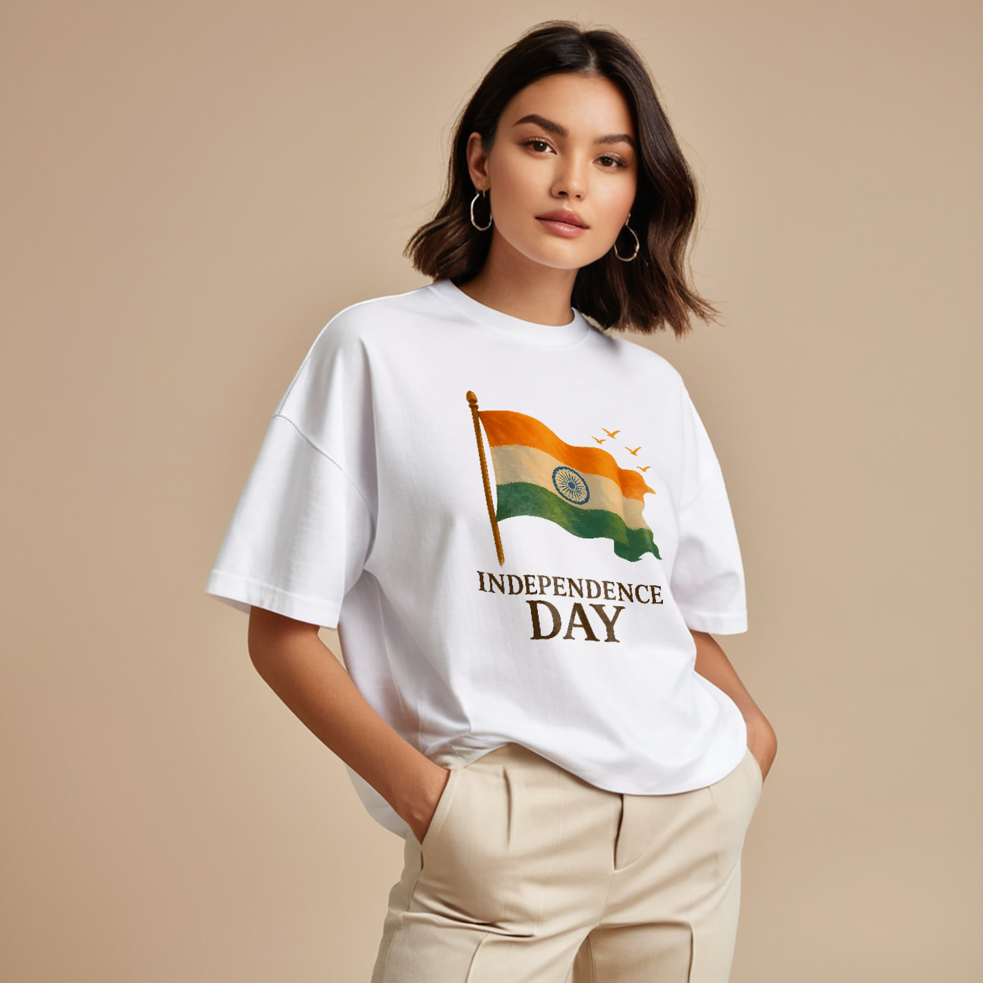 Independence Day Unisex Premium Oversized Tee