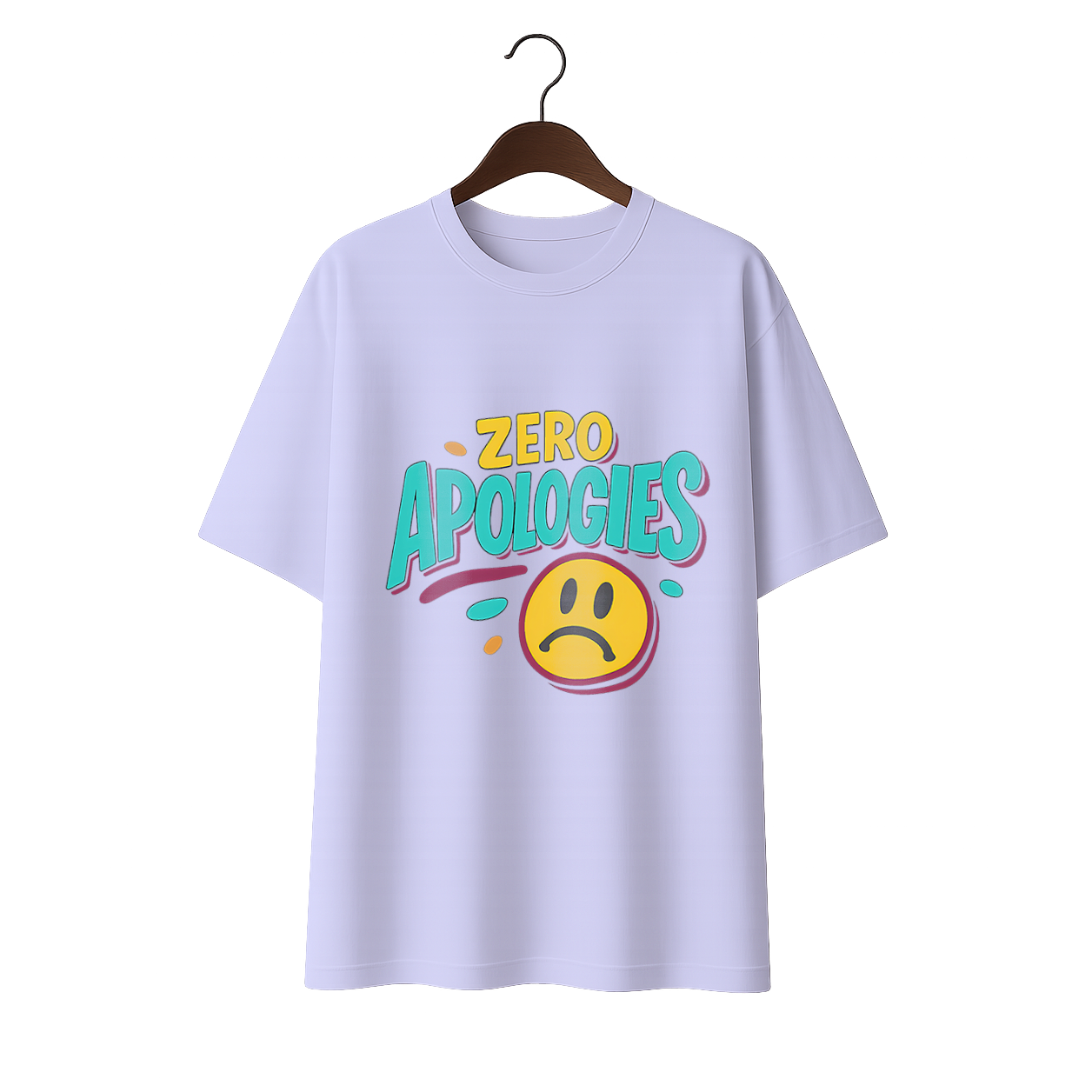 Zero Apologies Unisex Premium Oversized Tee