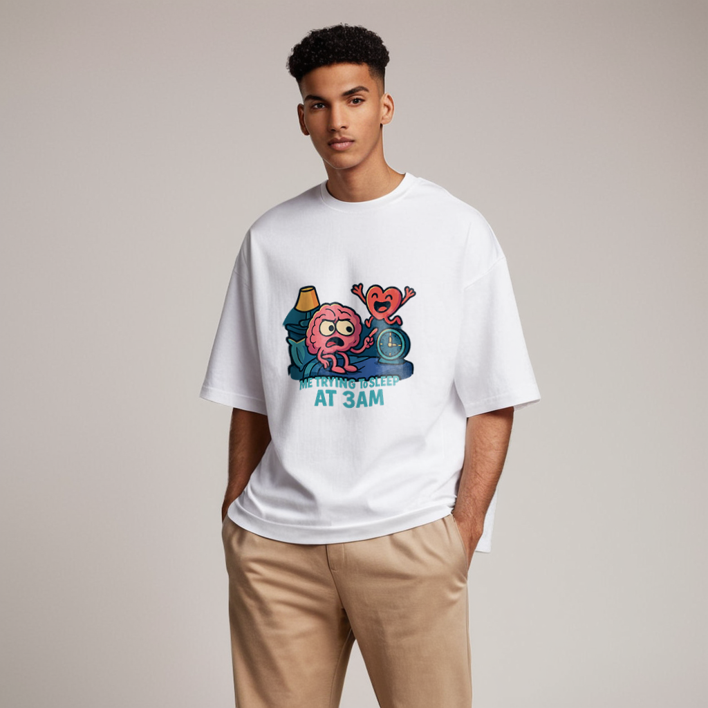 Trying to sleep! Unisex Premium Oversized Tee