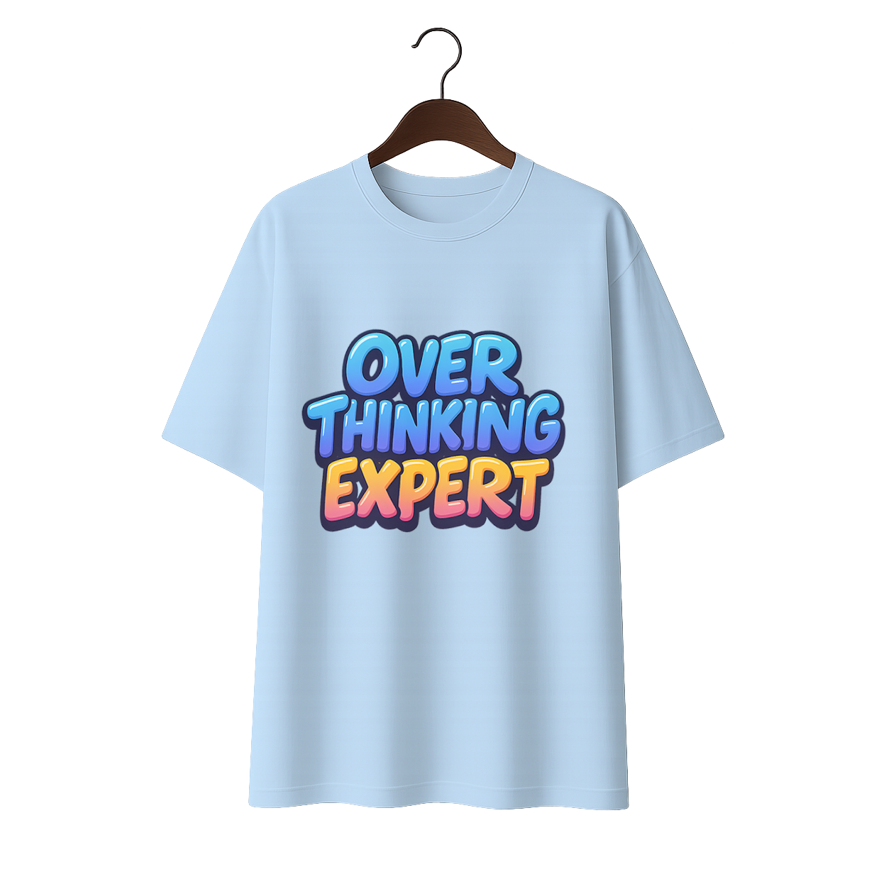 Over thinking expert Premium Unisex Terry Oversized Tee