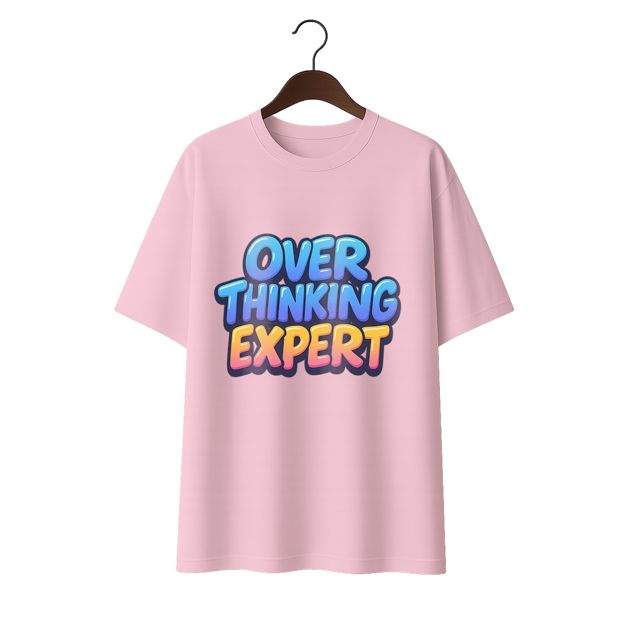 Over thinking expert Premium Unisex Terry Oversized Tee