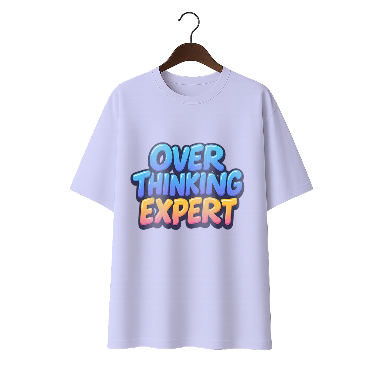Over thinking expert Premium Unisex Terry Oversized Tee