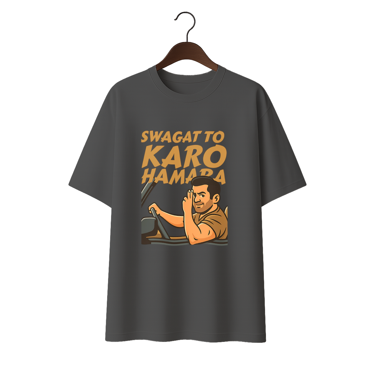 Swagat to Karo Hamara Unisex Premium Oversized Tee