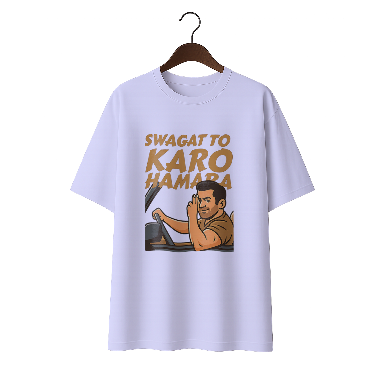 Swagat to Karo Hamara Unisex Premium Oversized Tee