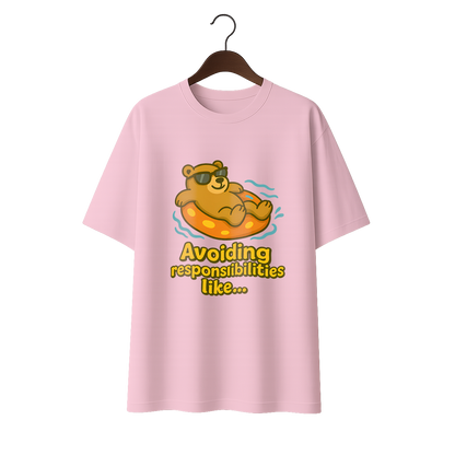 Avoiding responsibilities  Unisex Premium Oversized Tee