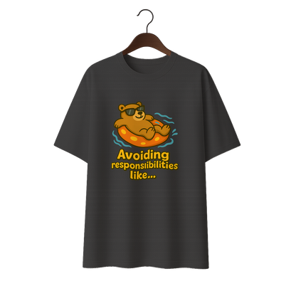 Avoiding Responsibility Unisex Oversized Standard T-Shirt