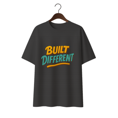 Built Different Unisex Oversized Standard T-Shirt
