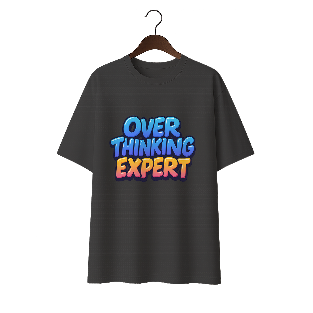 Overthinking Expert Unisex Oversized Standard T-Shirt