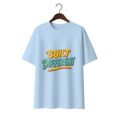 Built Different Unisex Premium Oversized Tee