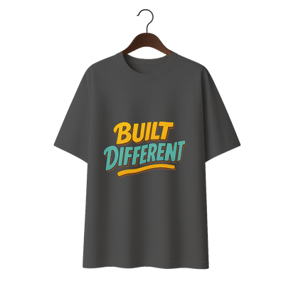 Built Different Unisex Premium Oversized Tee