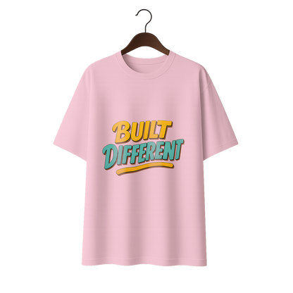 Built Different Unisex Premium Oversized Tee