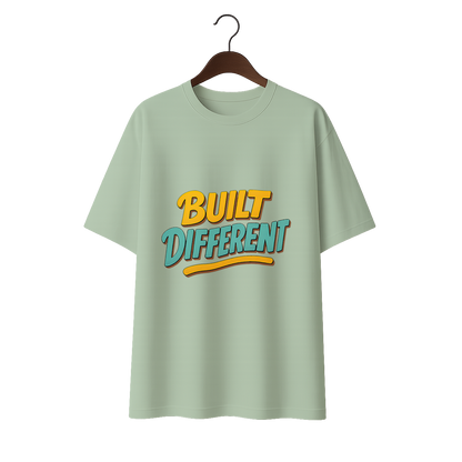 Built Different Unisex Premium Oversized Tee