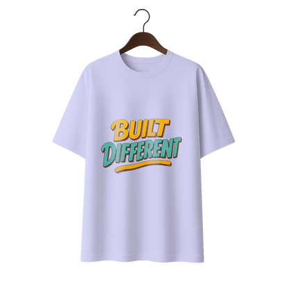 Built Different Unisex Premium Oversized Tee