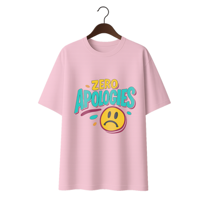 Zero Apologies Unisex Premium Oversized Tee