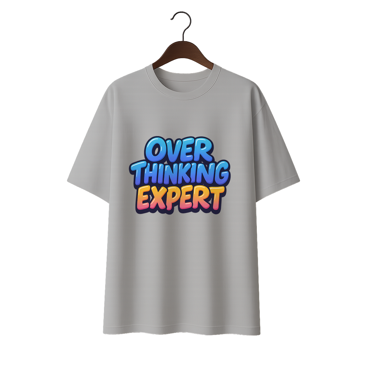 Overthinking Expert Unisex Oversized Standard T-Shirt
