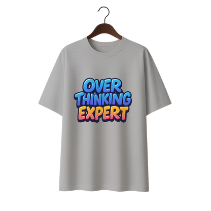 Overthinking Expert Unisex Oversized Standard T-Shirt