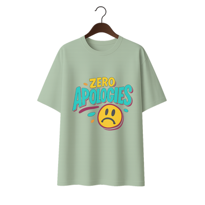 Zero Apologies Unisex Premium Oversized Tee