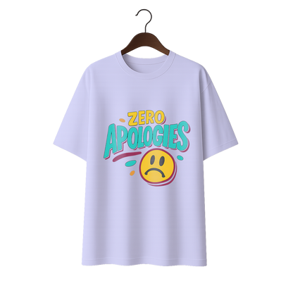 Zero Apologies Unisex Premium Oversized Tee