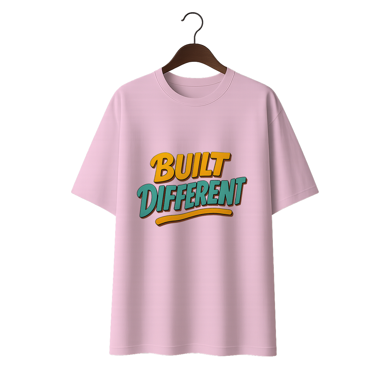 Built Different Unisex Oversized Standard T-Shirt