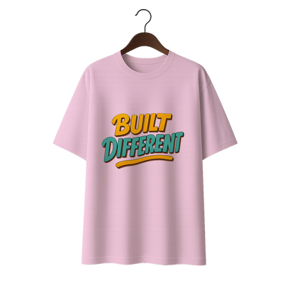 Built Different Unisex Oversized Standard T-Shirt