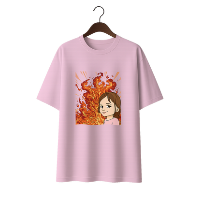 Disaster Girl Unisex Oversized Standard T-Shirt