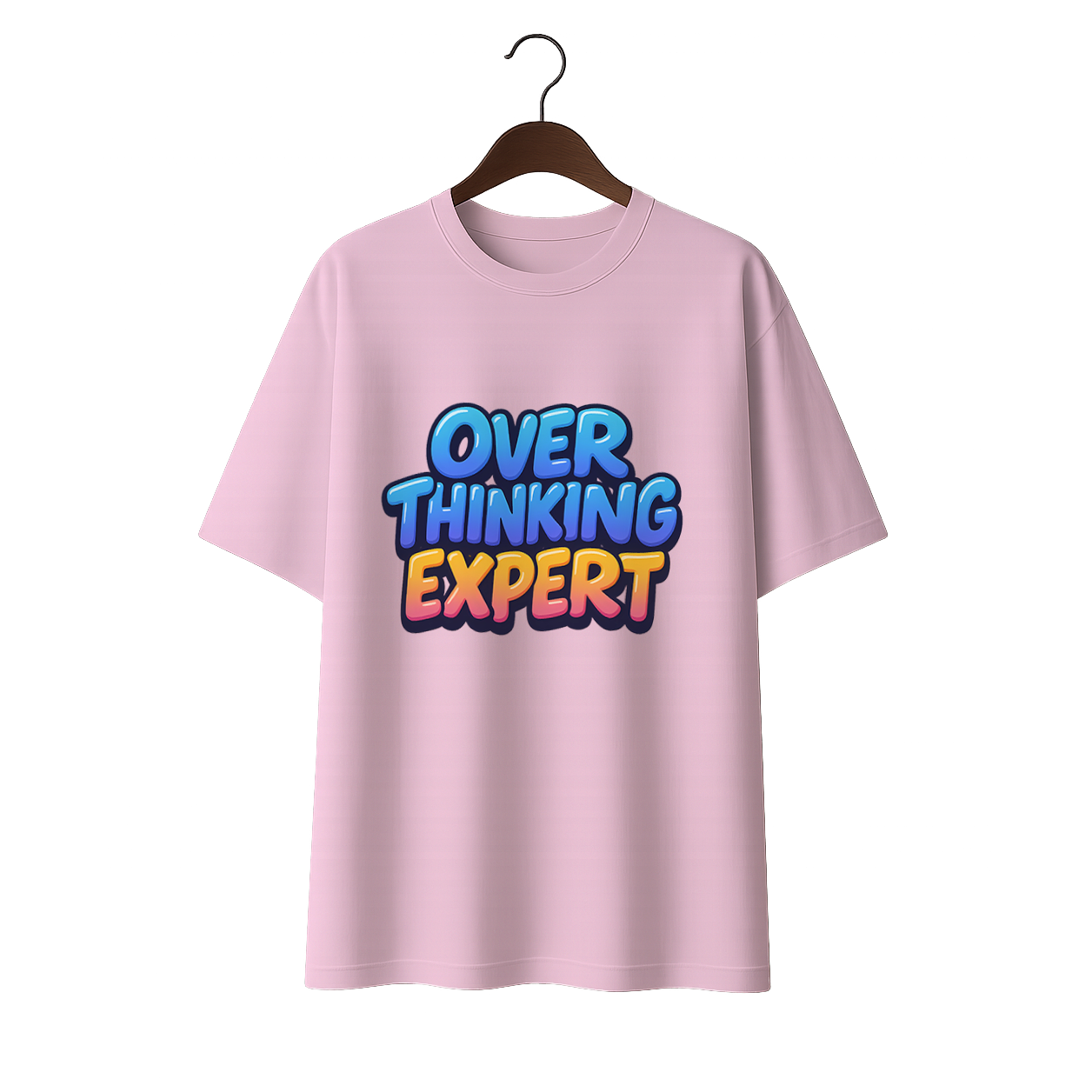 Overthinking Expert Unisex Oversized Standard T-Shirt