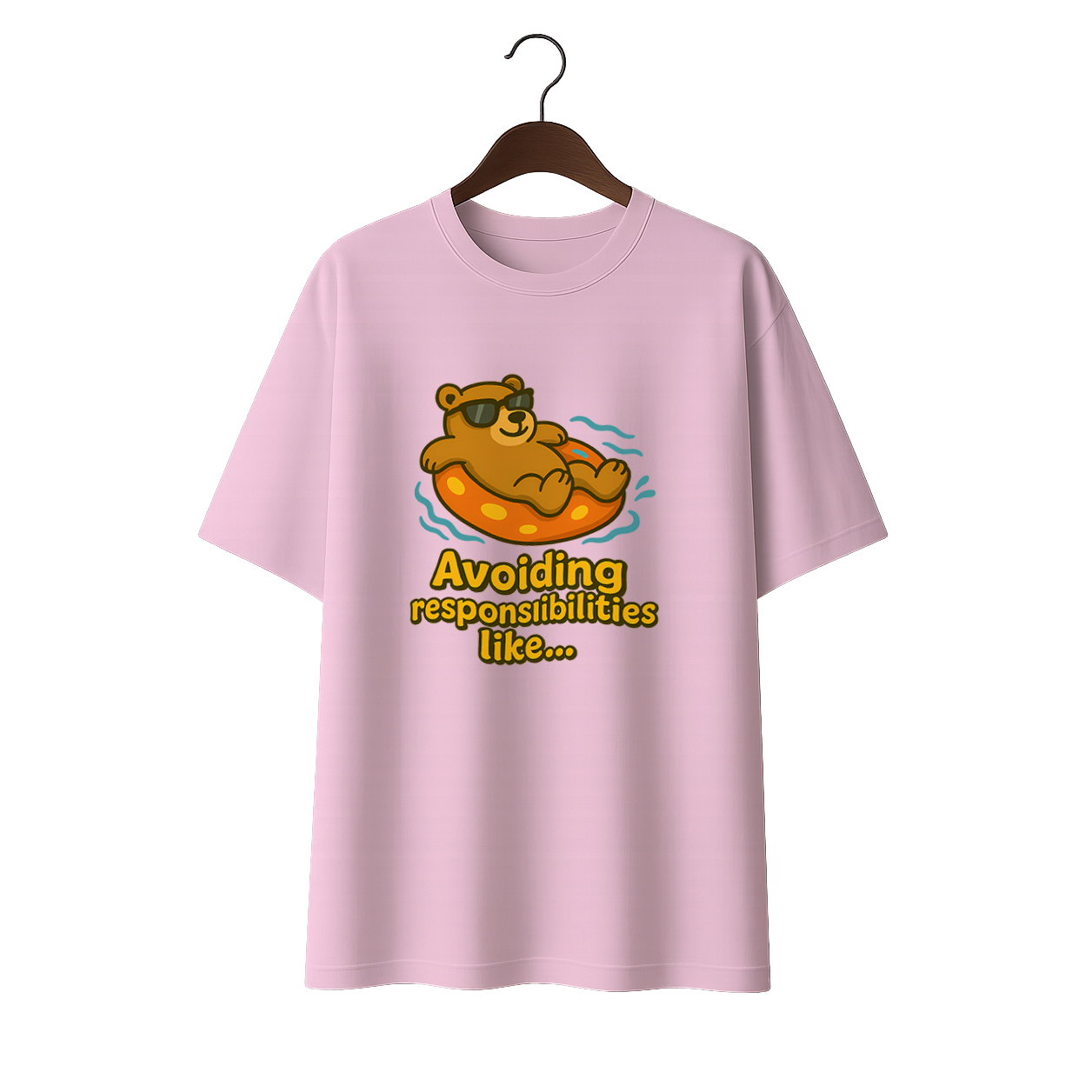 Avoiding Responsibility Unisex Oversized Standard T-Shirt