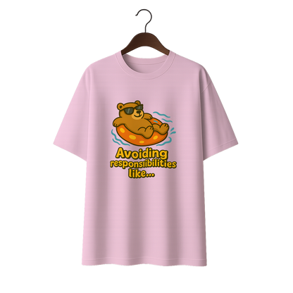 Avoiding Responsibility Unisex Oversized Standard T-Shirt