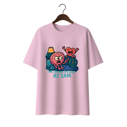 Trying to sleep Unisex Oversized Standard T-Shirt