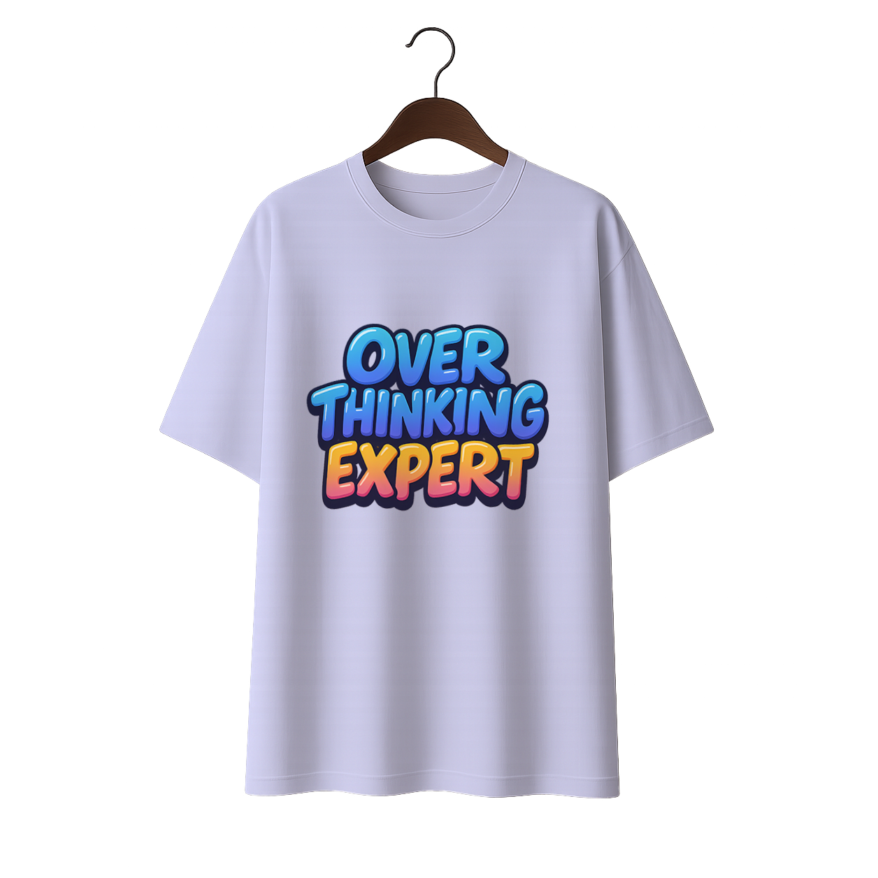 Overthinking Expert Unisex Oversized Standard T-Shirt
