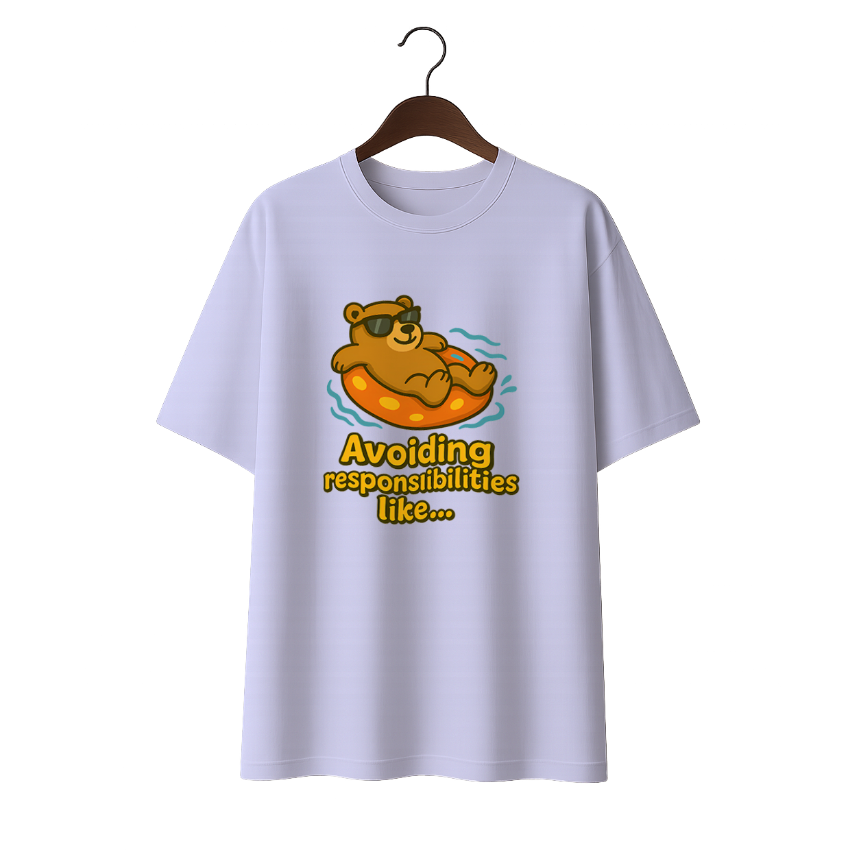 Avoiding Responsibility Unisex Oversized Standard T-Shirt