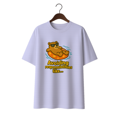 Avoiding Responsibility Unisex Oversized Standard T-Shirt