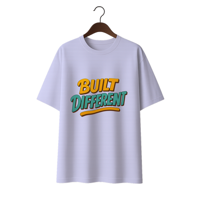 Built Different Unisex Oversized Standard T-Shirt