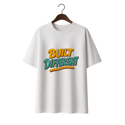 Built Different Unisex Oversized Standard T-Shirt