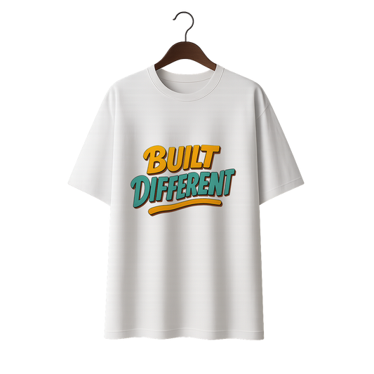 Built Different Unisex Oversized Standard T-Shirt