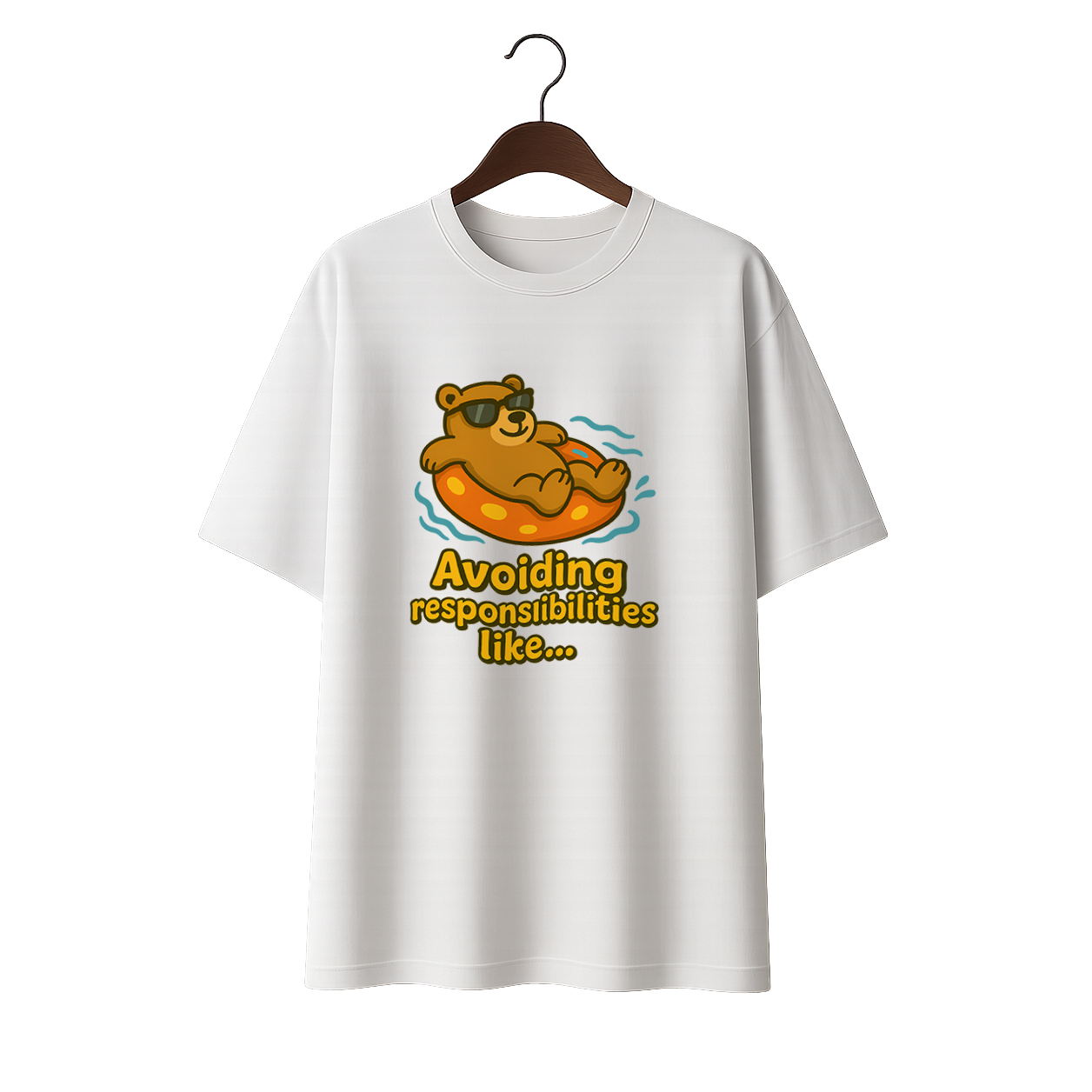 Avoiding Responsibility Unisex Oversized Standard T-Shirt