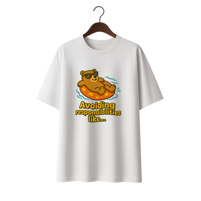 Avoiding Responsibility Unisex Oversized Standard T-Shirt