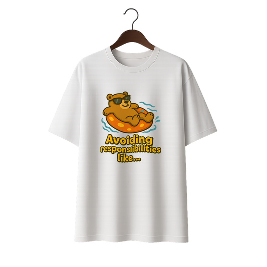 Avoiding Responsibility Unisex Oversized Standard T-Shirt